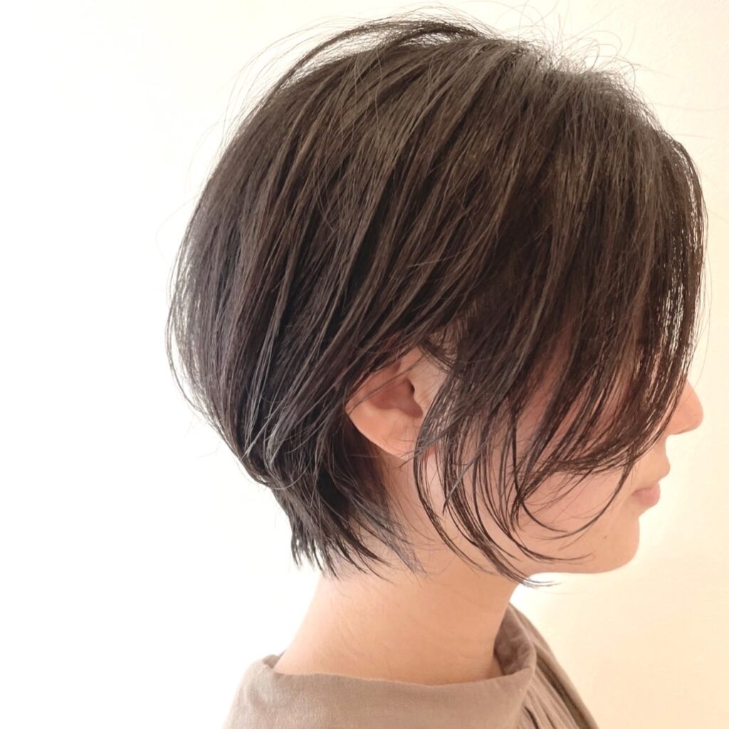 ショートカット/白髪染め/白髪ぼかし/30代40代50代