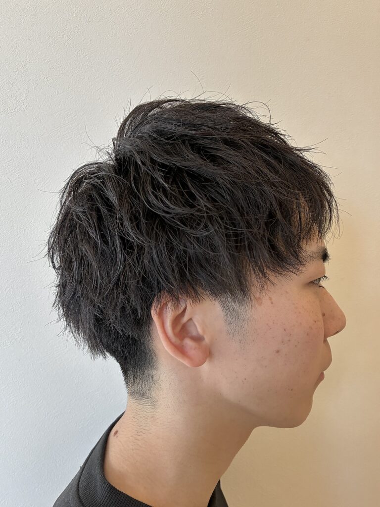 メンズショート×ツイストスパイラル