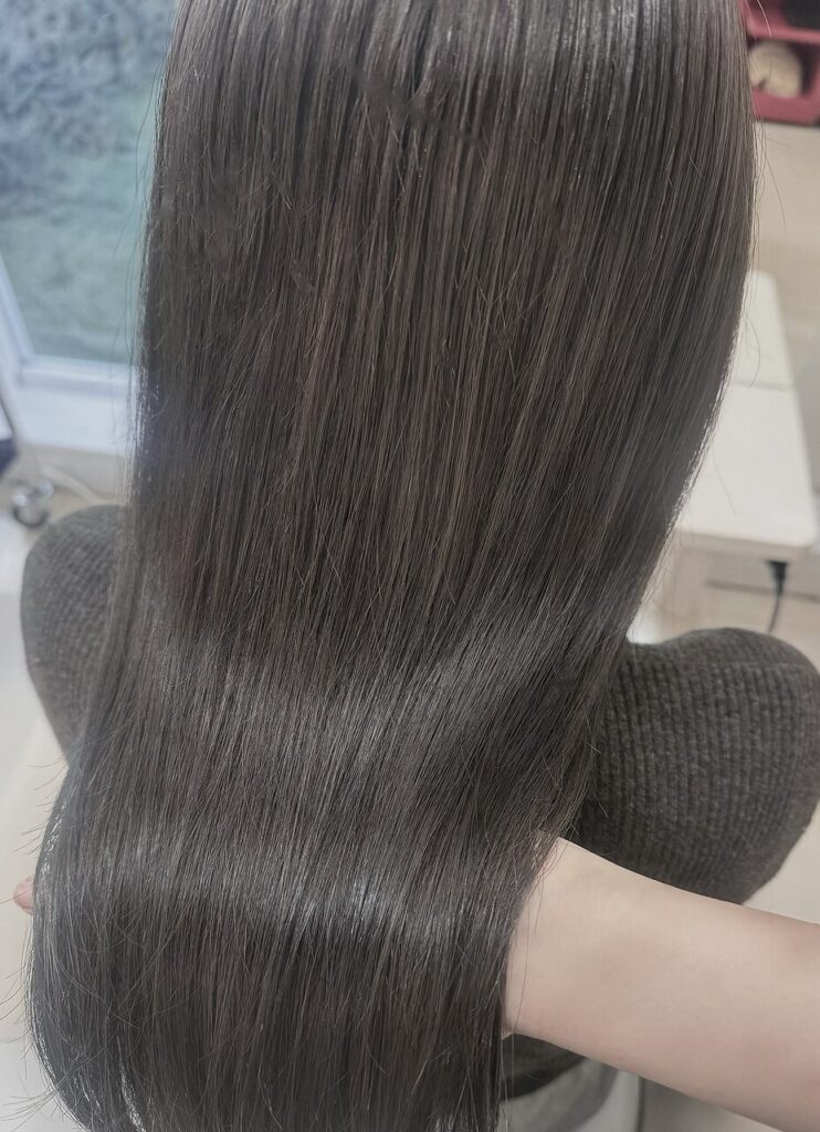 髪質改善ストレート