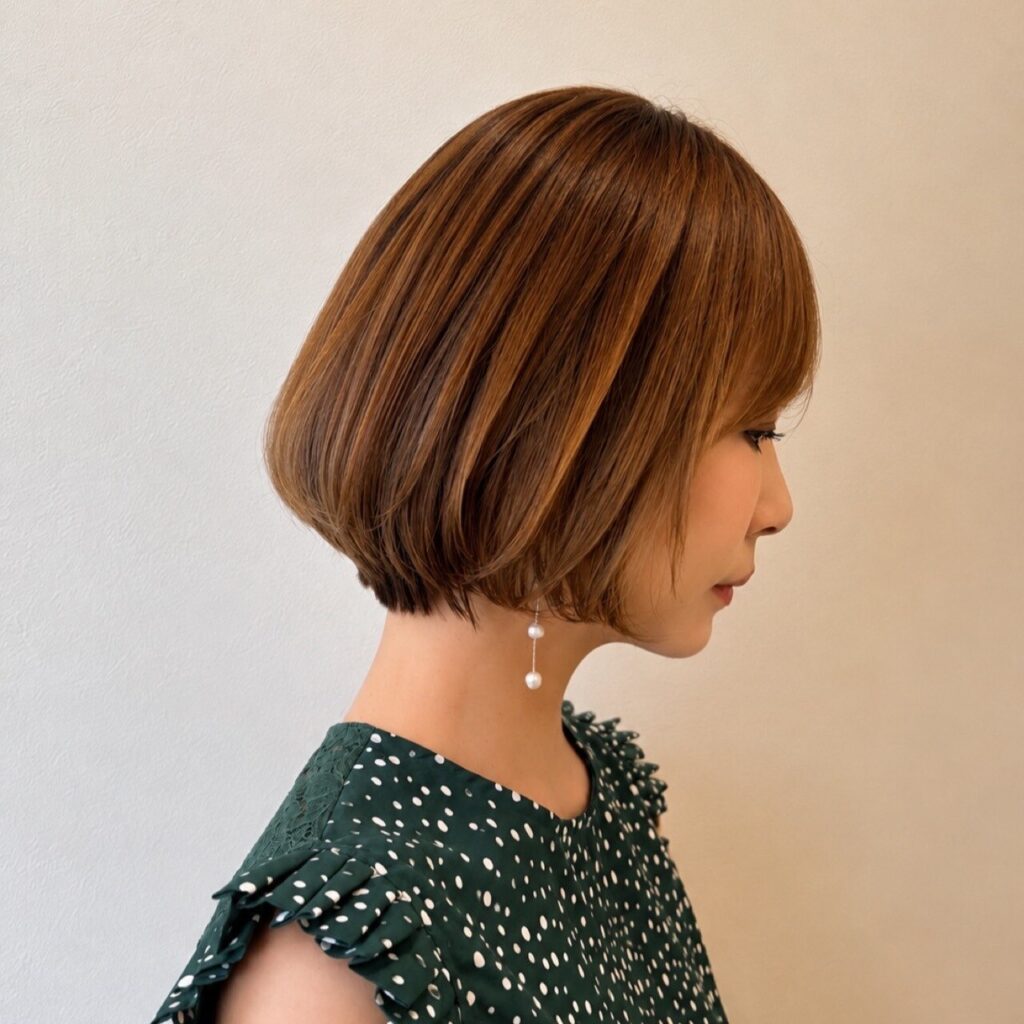 ショートボブ